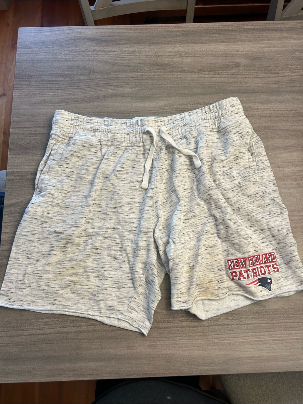 Concepts Sports New England Patriots Gray Men’s Athletic Shorts